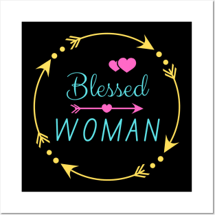 Blessed Woman | Christian Woman Posters and Art